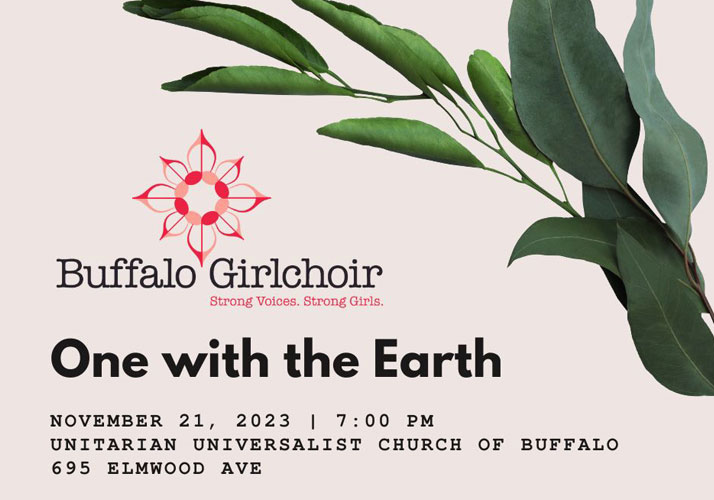 One With The Earth Fall Concert, Buffalo Girlchoir